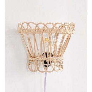 Anya Rattan Sconce